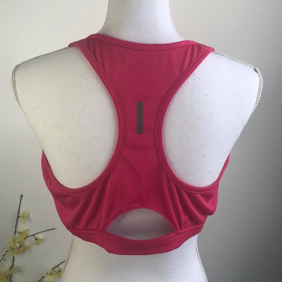 Reebok Pink Racer Back Sports Bra - Picture 2 of 8